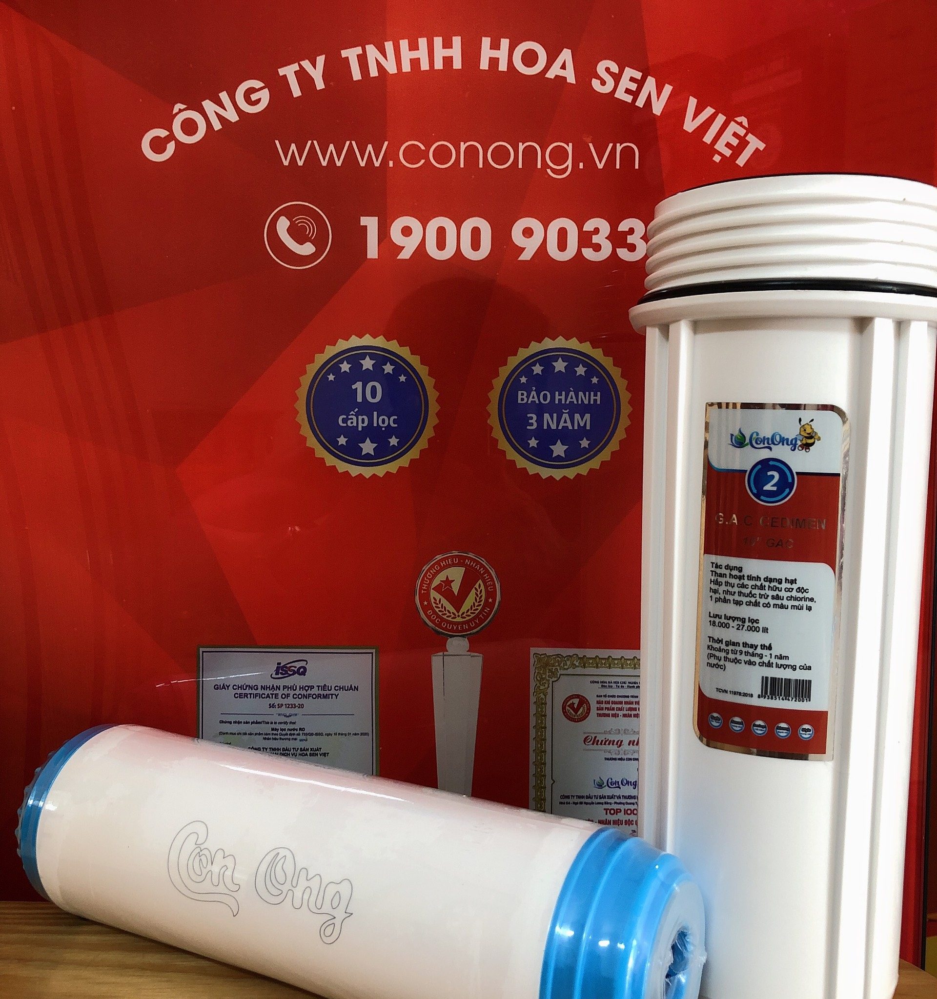 Lõi lọc Con Ong Lõi số 2
