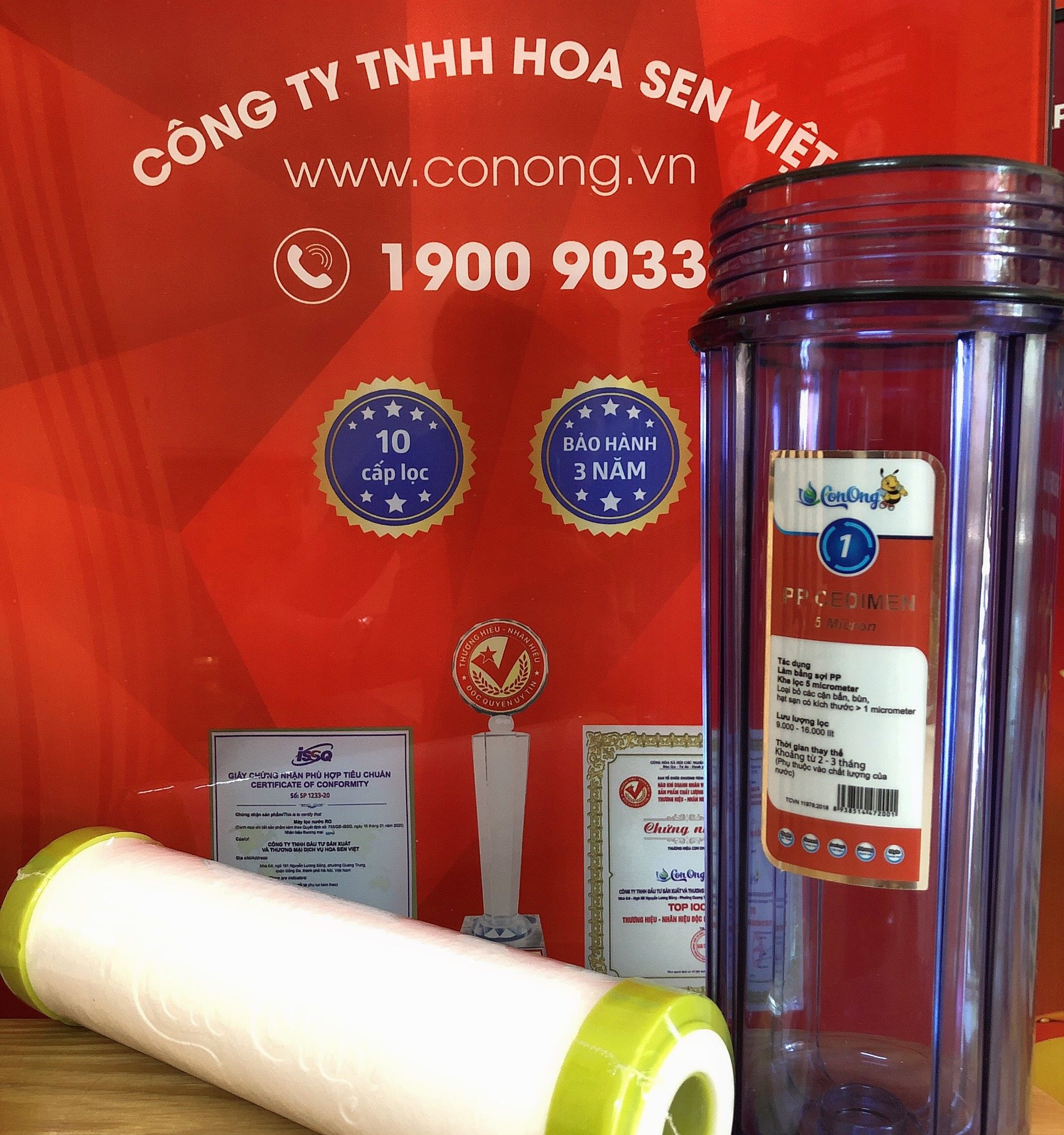 Lõi lọc Con Ong Lõi số 1